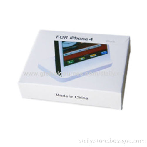 Portable Charging Base Docking Station for 30-pin iPhone 4S/4/3GS, Charging and Audio Output